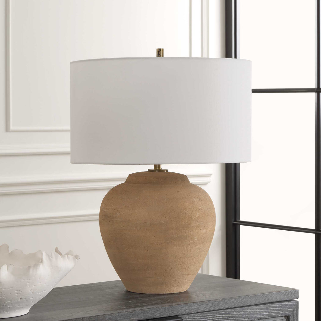 Treviso Terracotta Table Lamp Accessories Uttermost