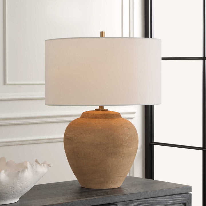 Treviso Terracotta Table Lamp Accessories Uttermost