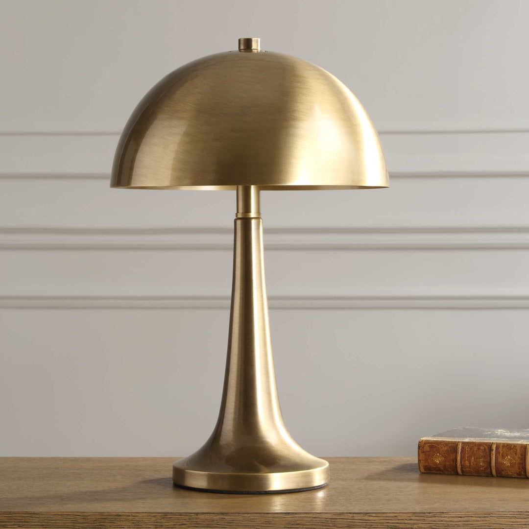 Dame Brass Table Lamp Accessories Uttermost