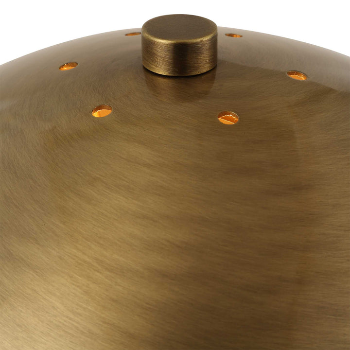 Dame Brass Table Lamp Accessories Uttermost