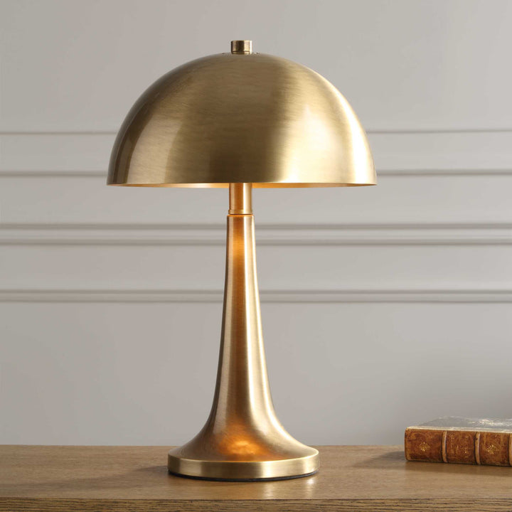 Dame Brass Table Lamp Accessories Uttermost