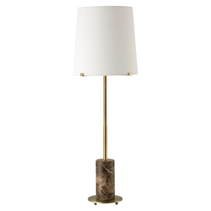 Sepia Brown Marble Buffet Lamp Accessories Uttermost