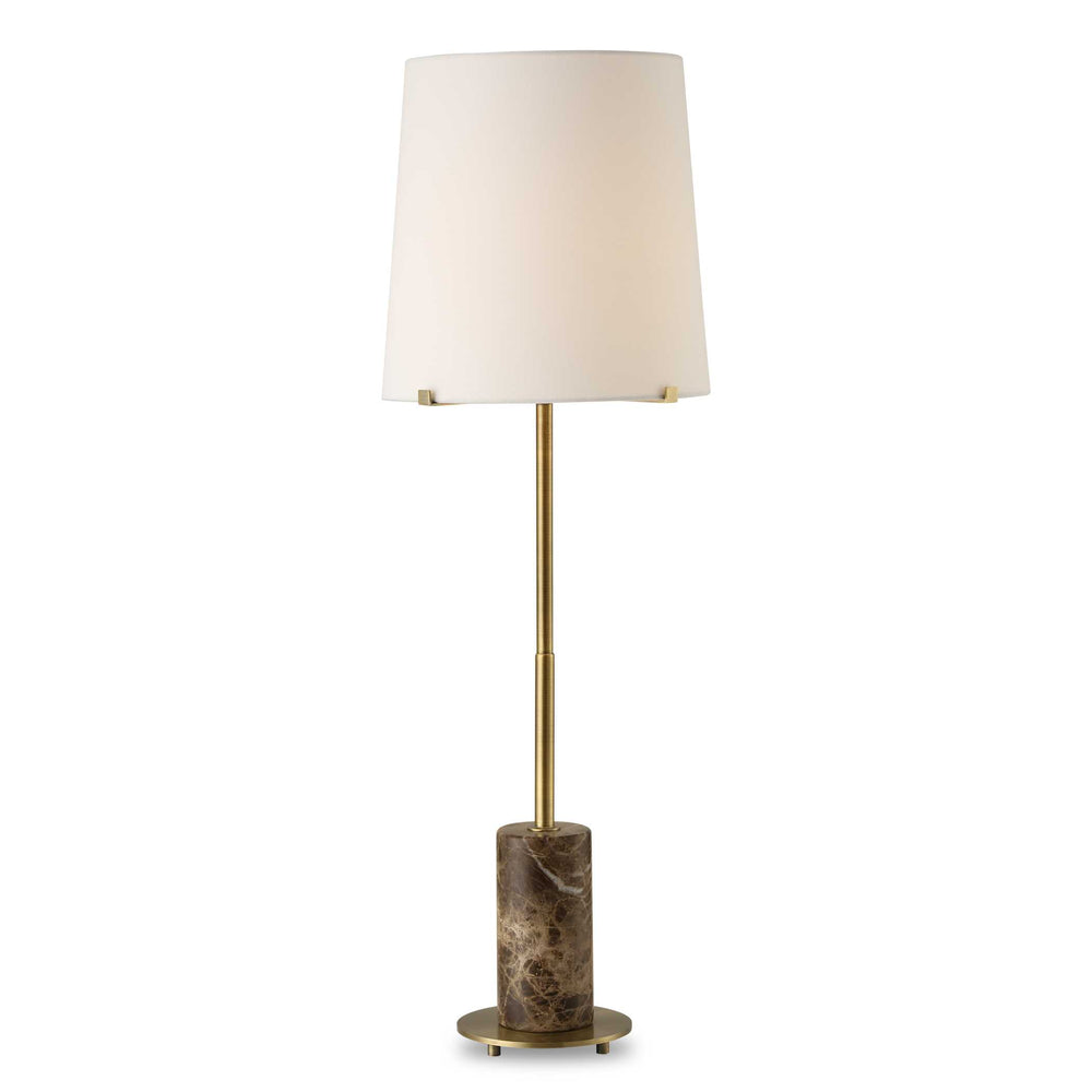 Sepia Brown Marble Buffet Lamp Accessories Uttermost