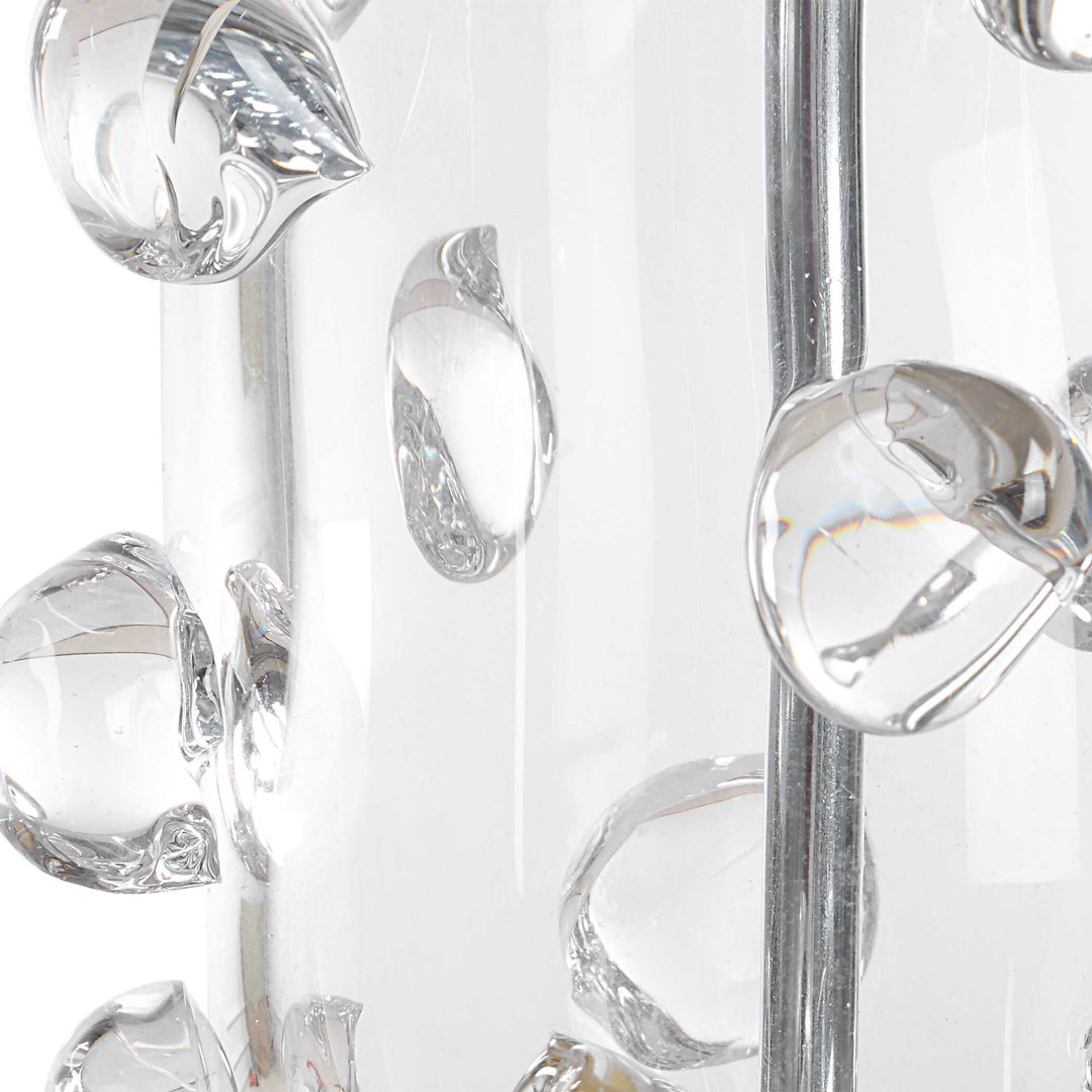 Aura Clear Glass Table Lamp Accessories Uttermost