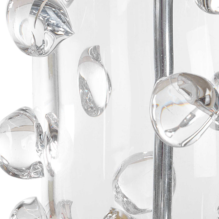 Aura Clear Glass Table Lamp Accessories Uttermost