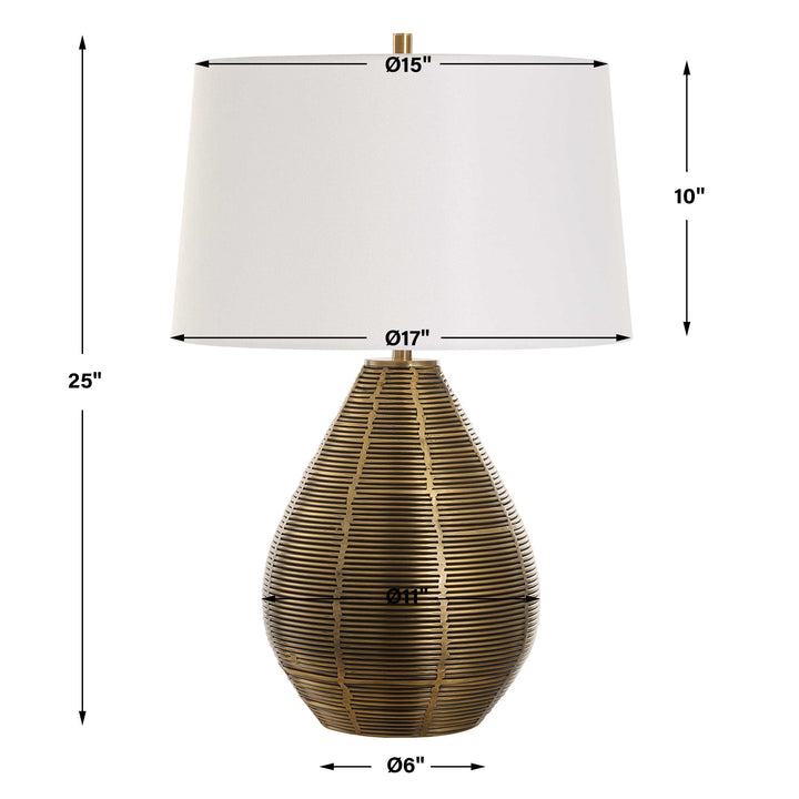Knowles Brass Table Lamp Accessories Uttermost