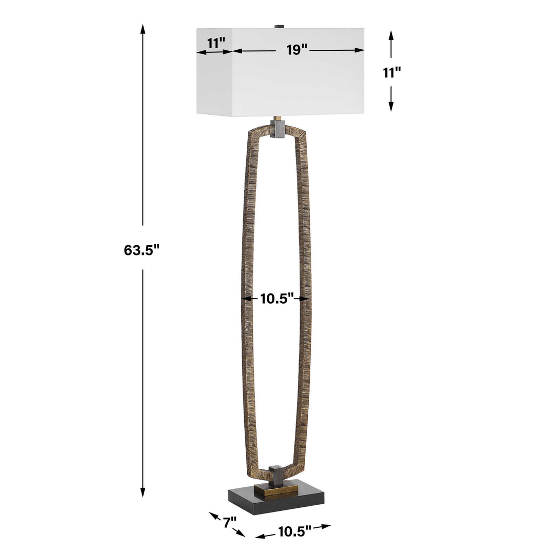Relic Gold Floor Lamp Accessories Uttermost