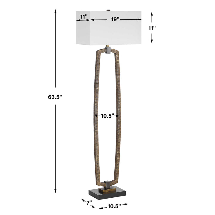 Relic Gold Floor Lamp Accessories Uttermost