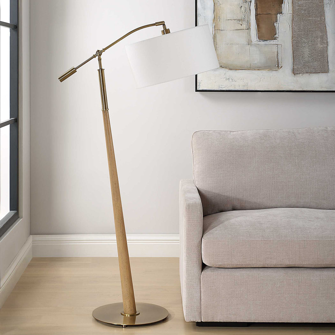 Kennett Wooden Floor Lamp Accessories Uttermost