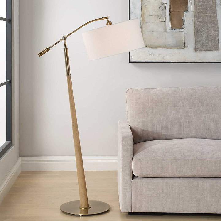 Kennett Wooden Floor Lamp Accessories Uttermost