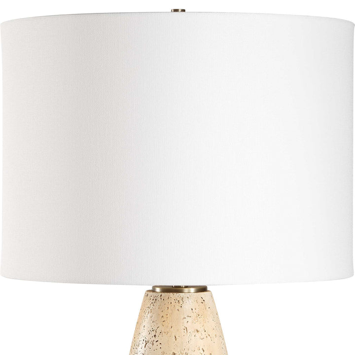 Maury Travertine Table Lamp Accessories Uttermost
