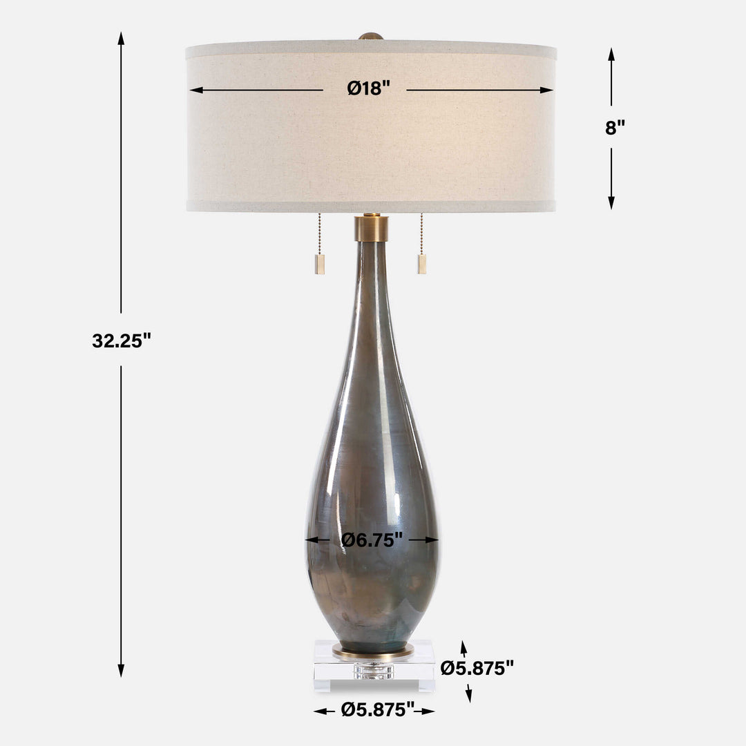Cardoni Smoke Table Lamp Accessories Uttermost
