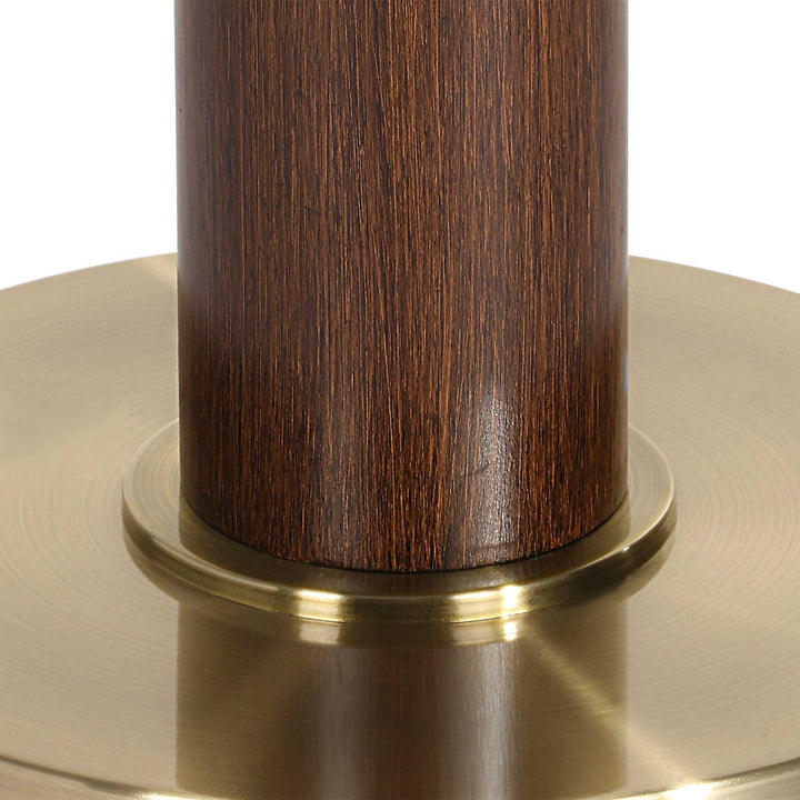 Stacked Wooden Floor Lamp Accessories Uttermost