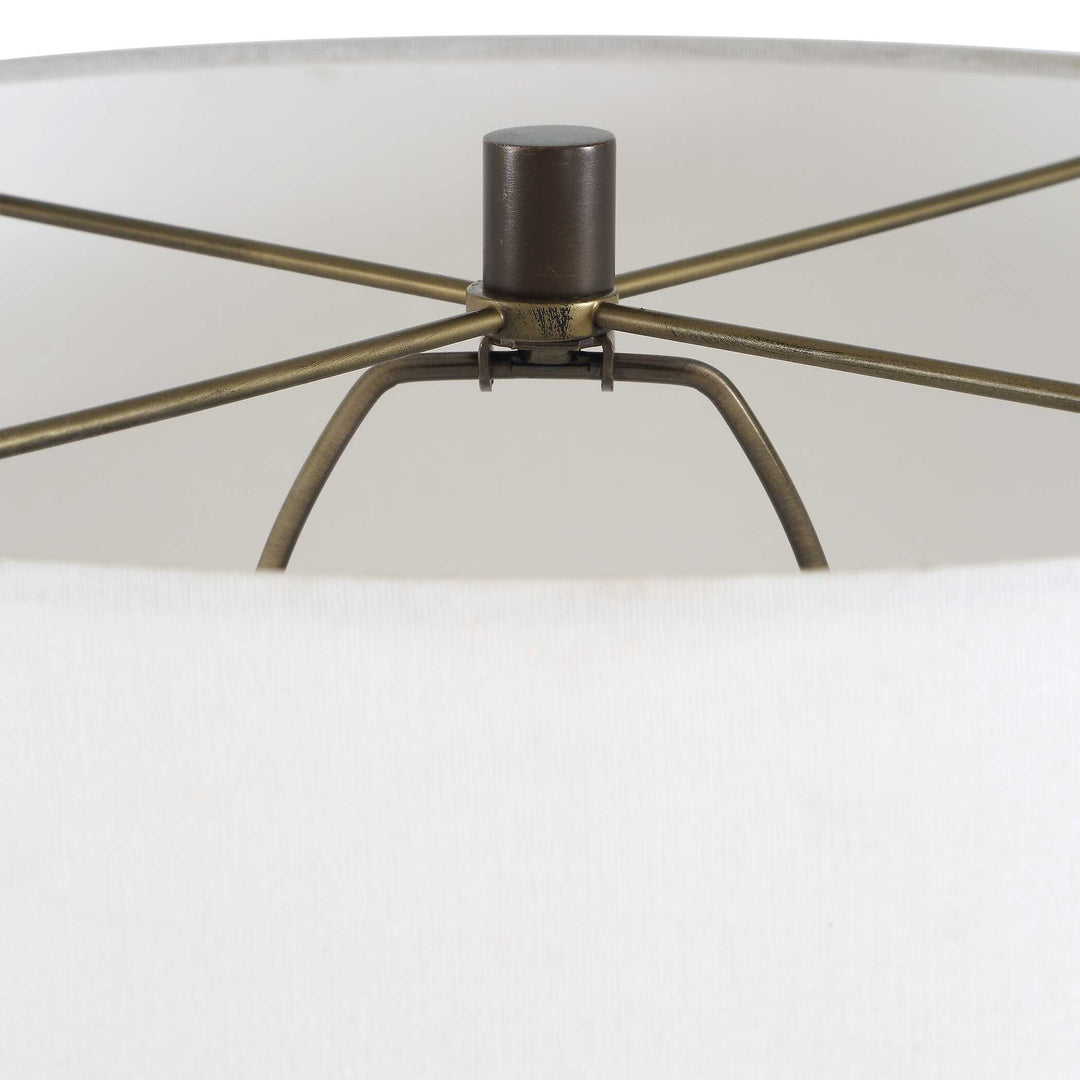 Tallarico Brass & Marble Floor Lamp Accessories Uttermost