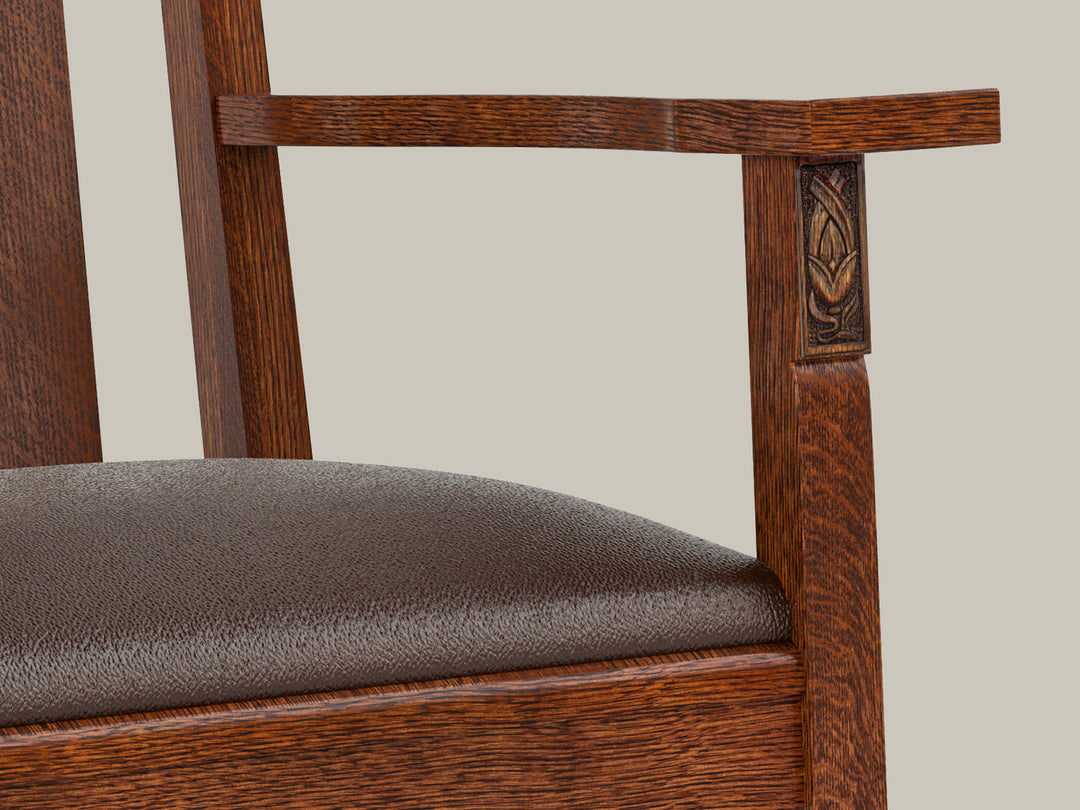 2026 Collector Edition LaSalle Rocker with Plaque Living Room Stickley