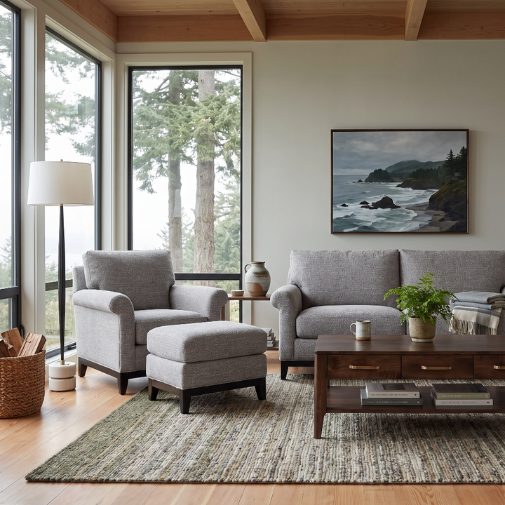 Lee 7583 Ottoman Living Room Lee Industries