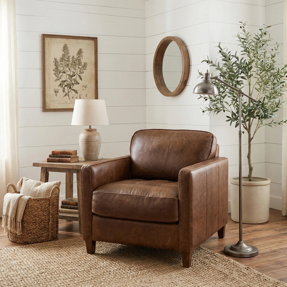 Mason Leather Chair Living Room Softline
