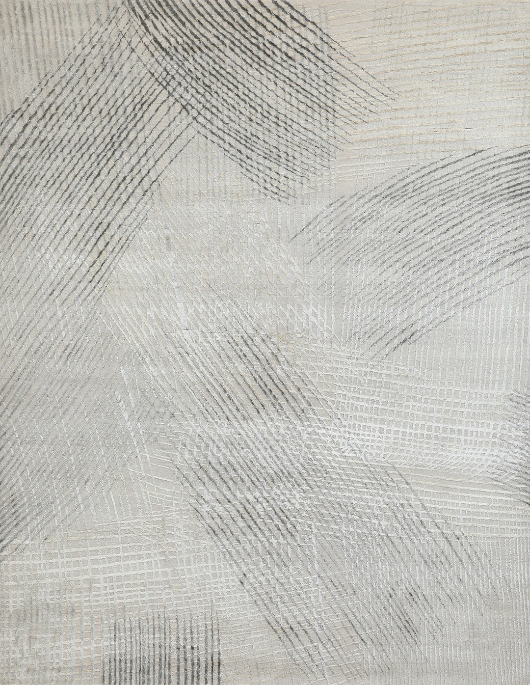 Transitional/Modern Beige/Tan Wool Area Rug: Mafi Signature Modi MDC-1569 (Hand-Knotted Area Rug)