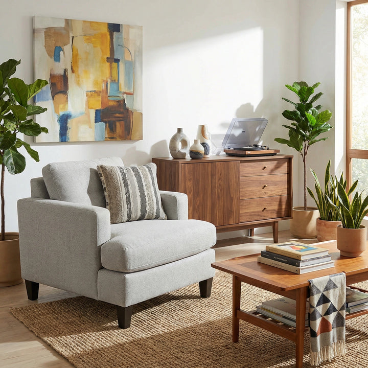 Mia Arm Chair Living Room Jonathan Louis