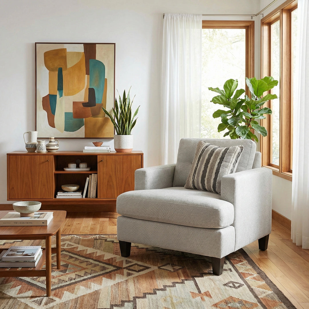 Mia Arm Chair Living Room Jonathan Louis