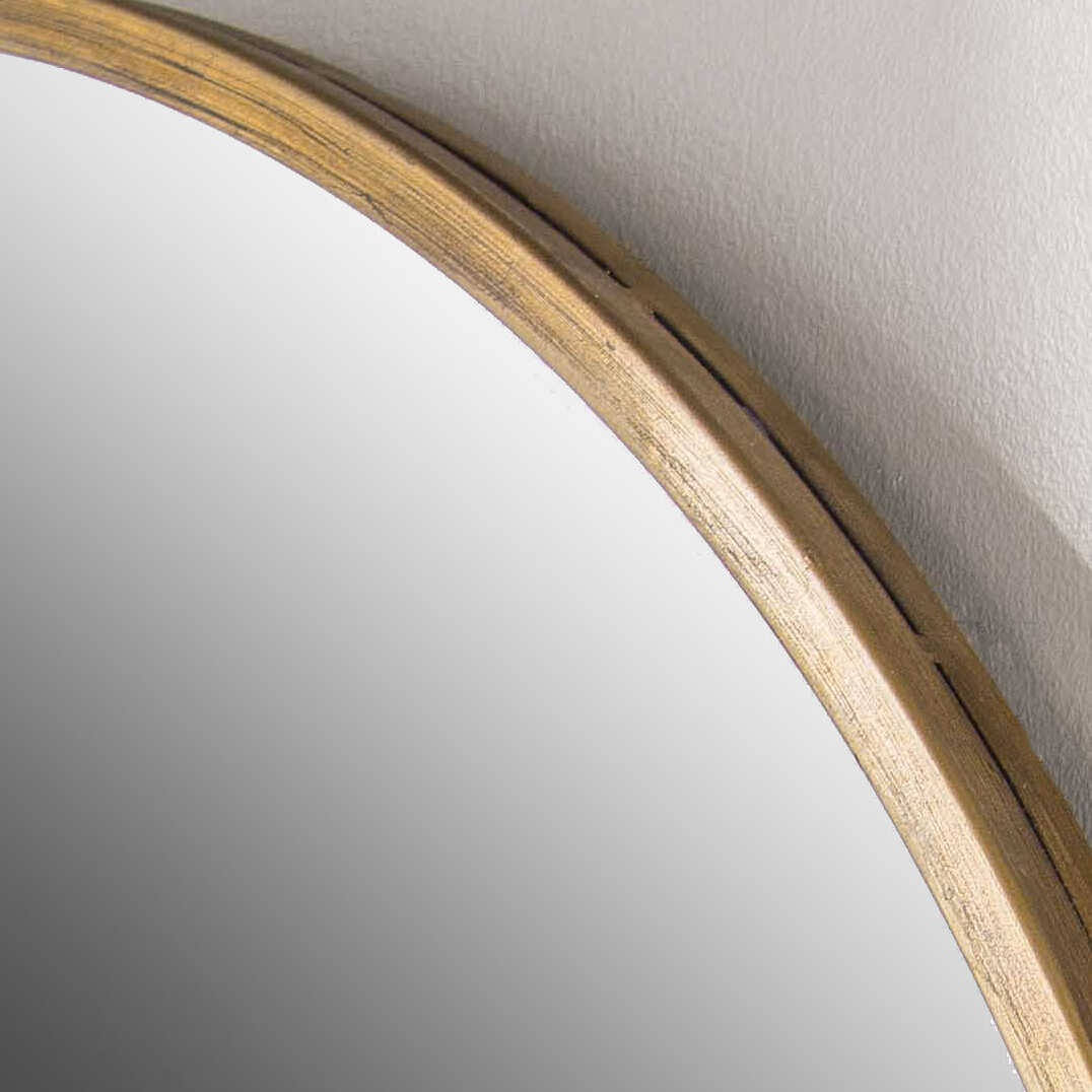 Herleva Gold Oval Mirror Accessories Uttermost
