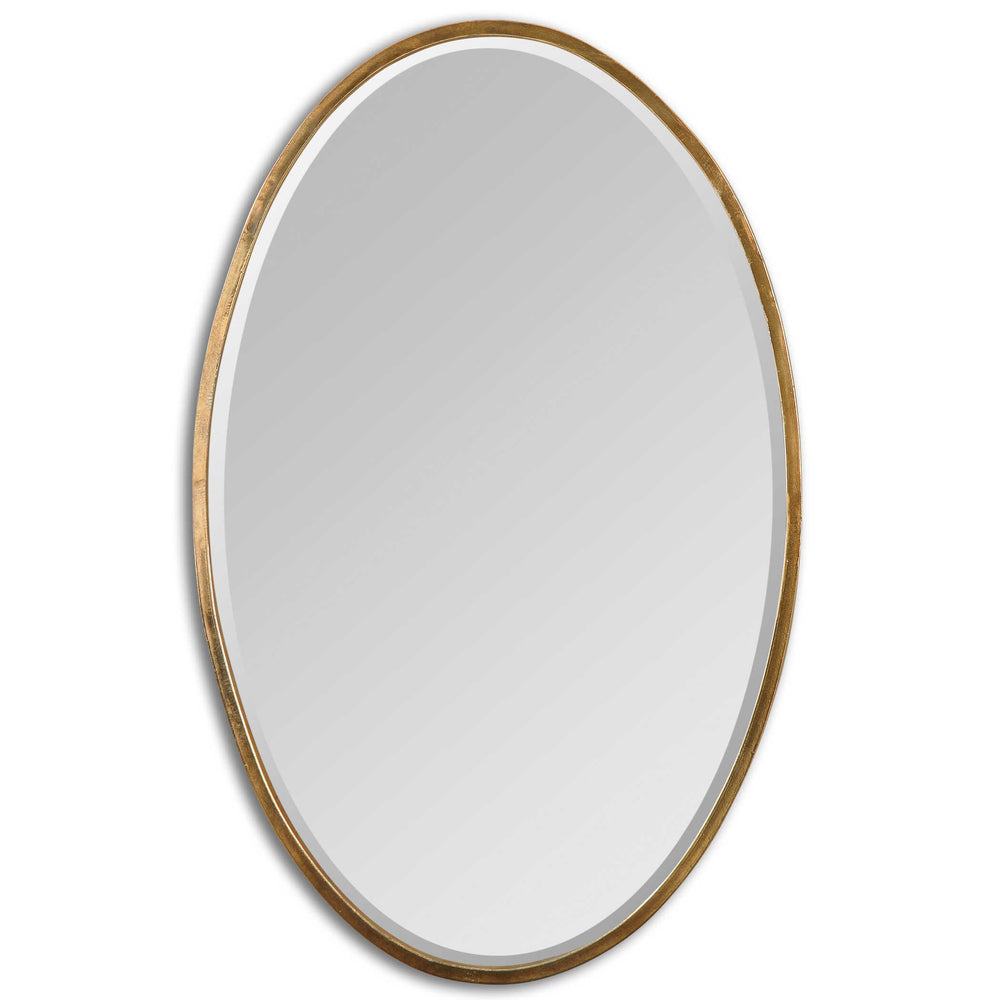 Herleva Gold Oval Mirror Accessories Uttermost