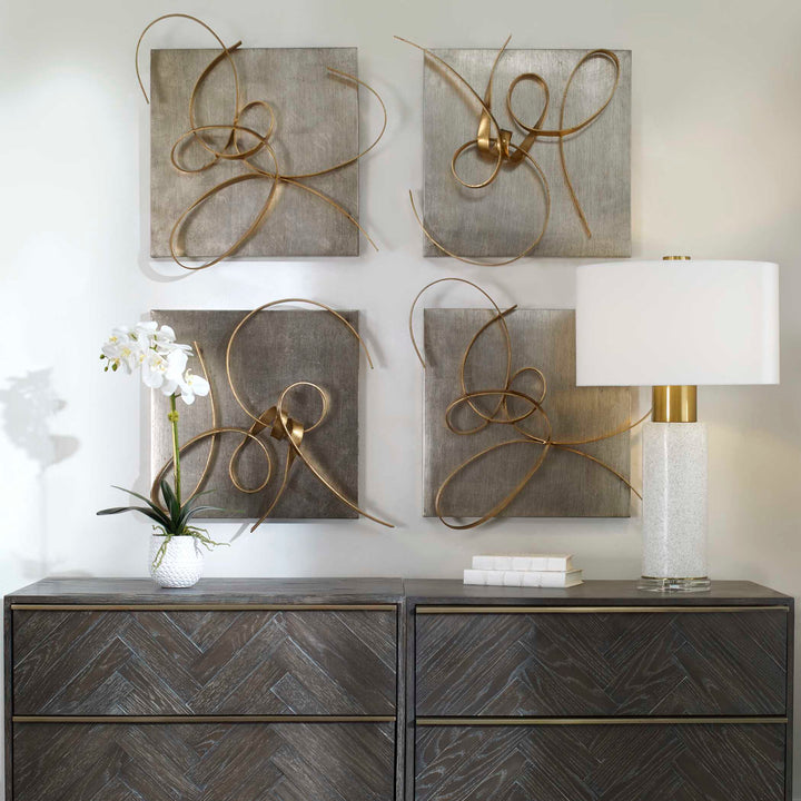 Harmony Metal Wall Art Set of 2 Accessories Uttermost