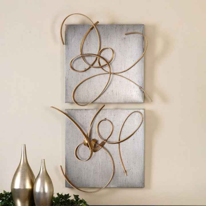 Harmony Metal Wall Art Set of 2 Accessories Uttermost
