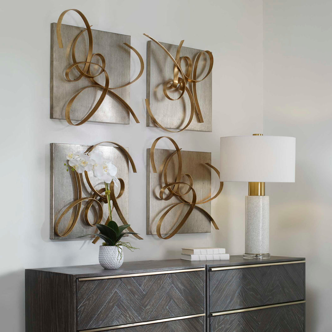 Harmony Metal Wall Art Set of 2 Accessories Uttermost