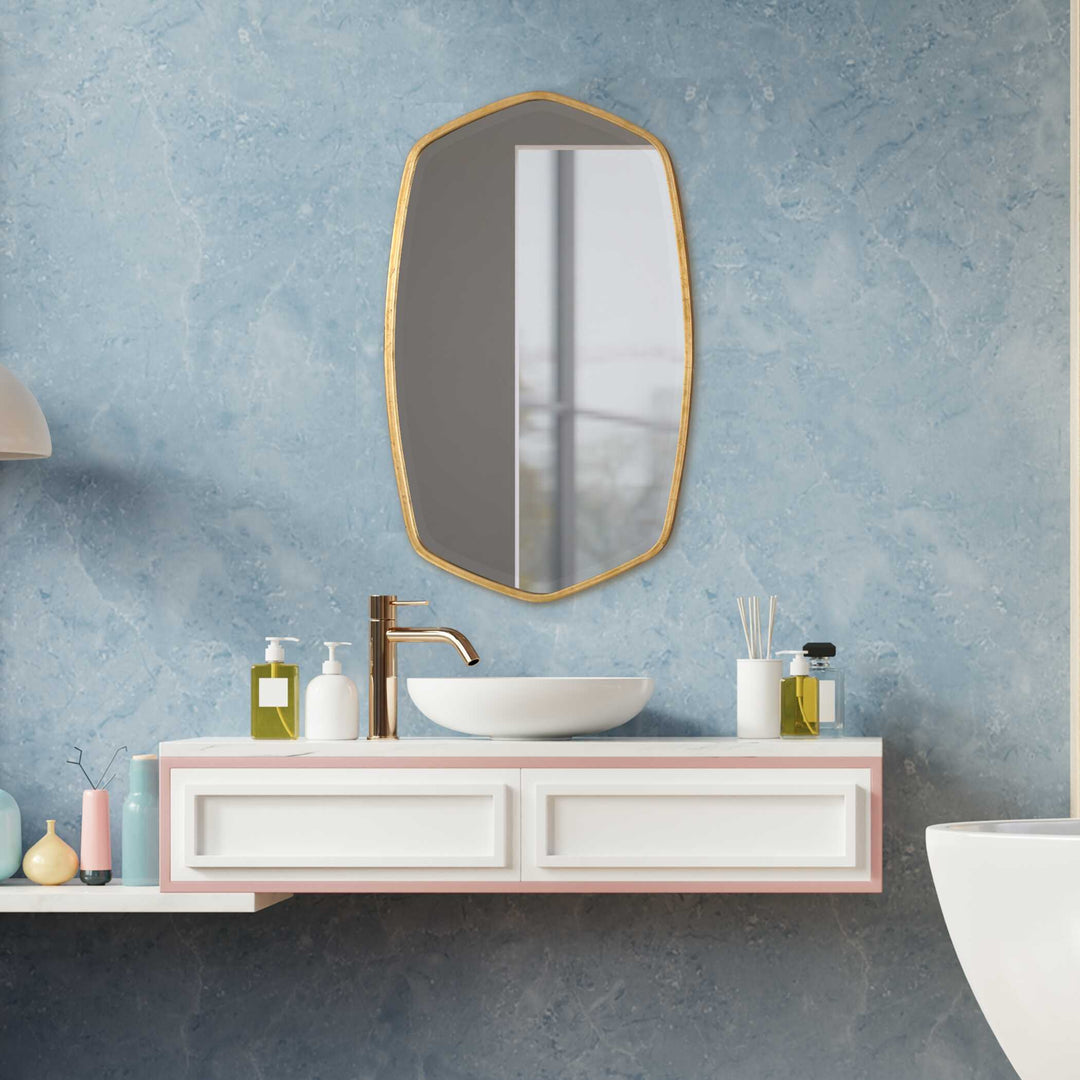 Duronia Antiqued Gold Mirror Accessories Uttermost