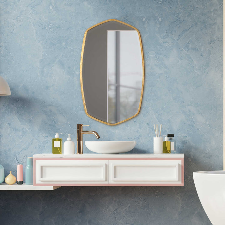 Duronia Antiqued Gold Mirror Accessories Uttermost
