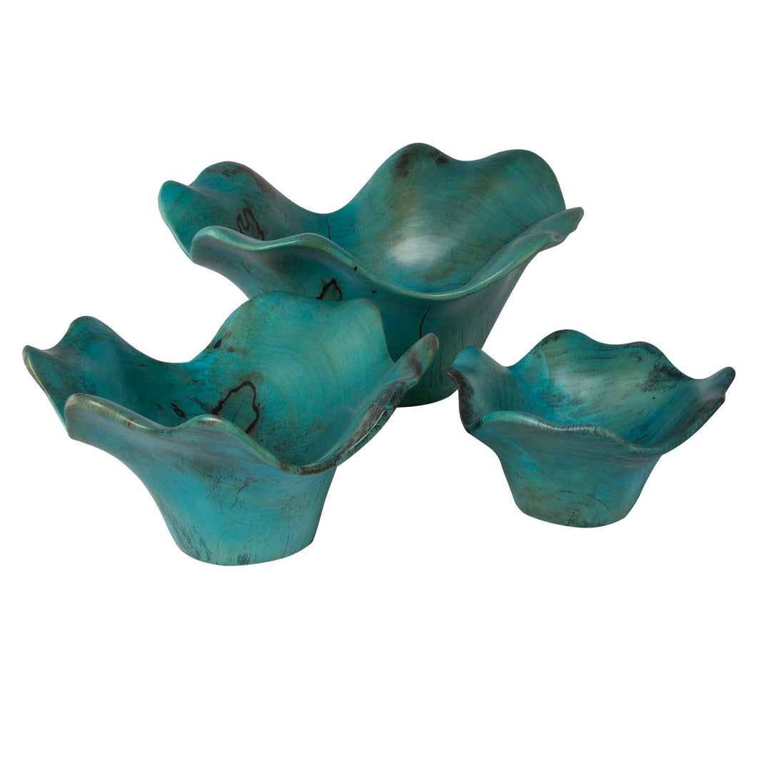 Teo Wood Wall Art Set of 3 Accessories Uttermost