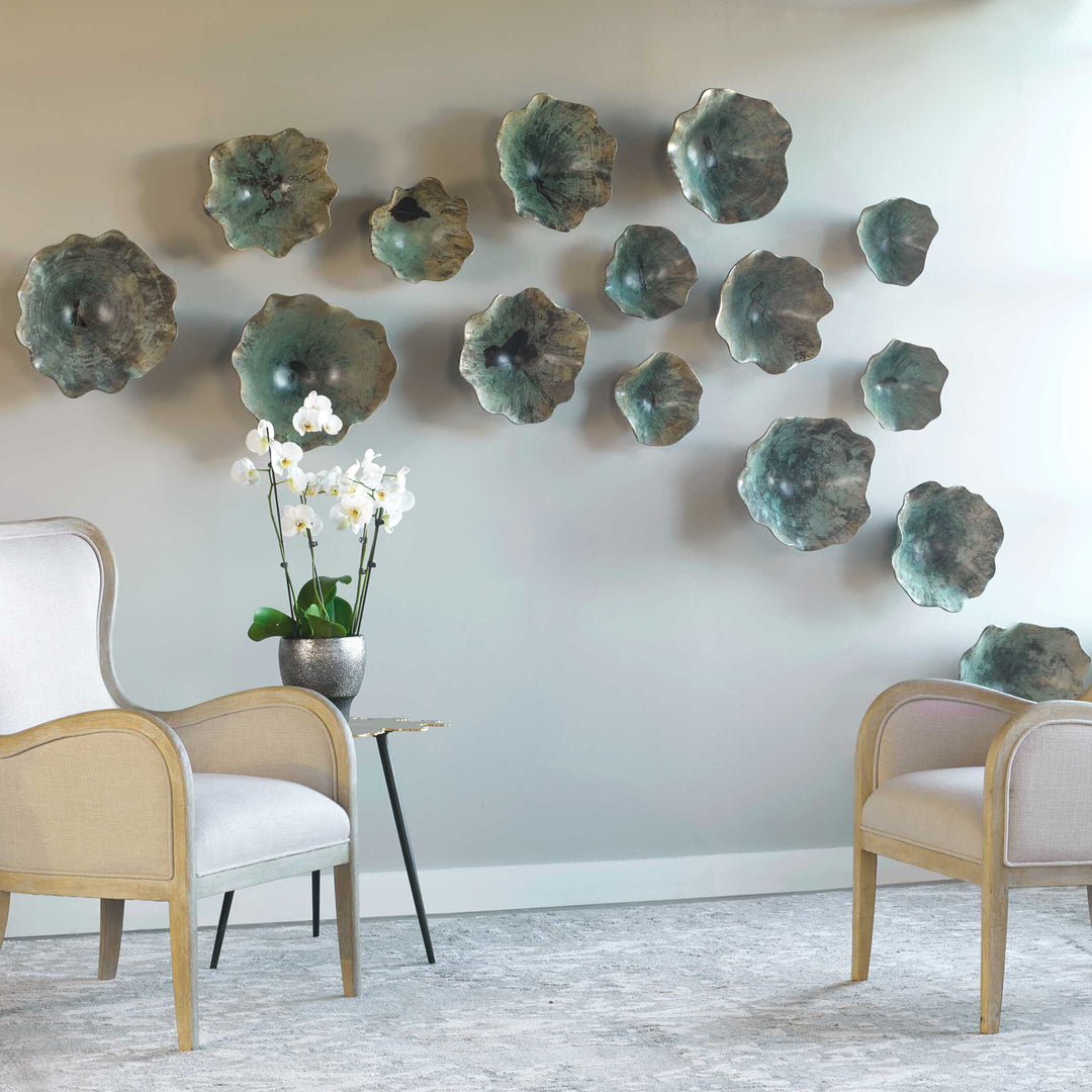 Teo Wood Wall Art Set of 3 Accessories Uttermost