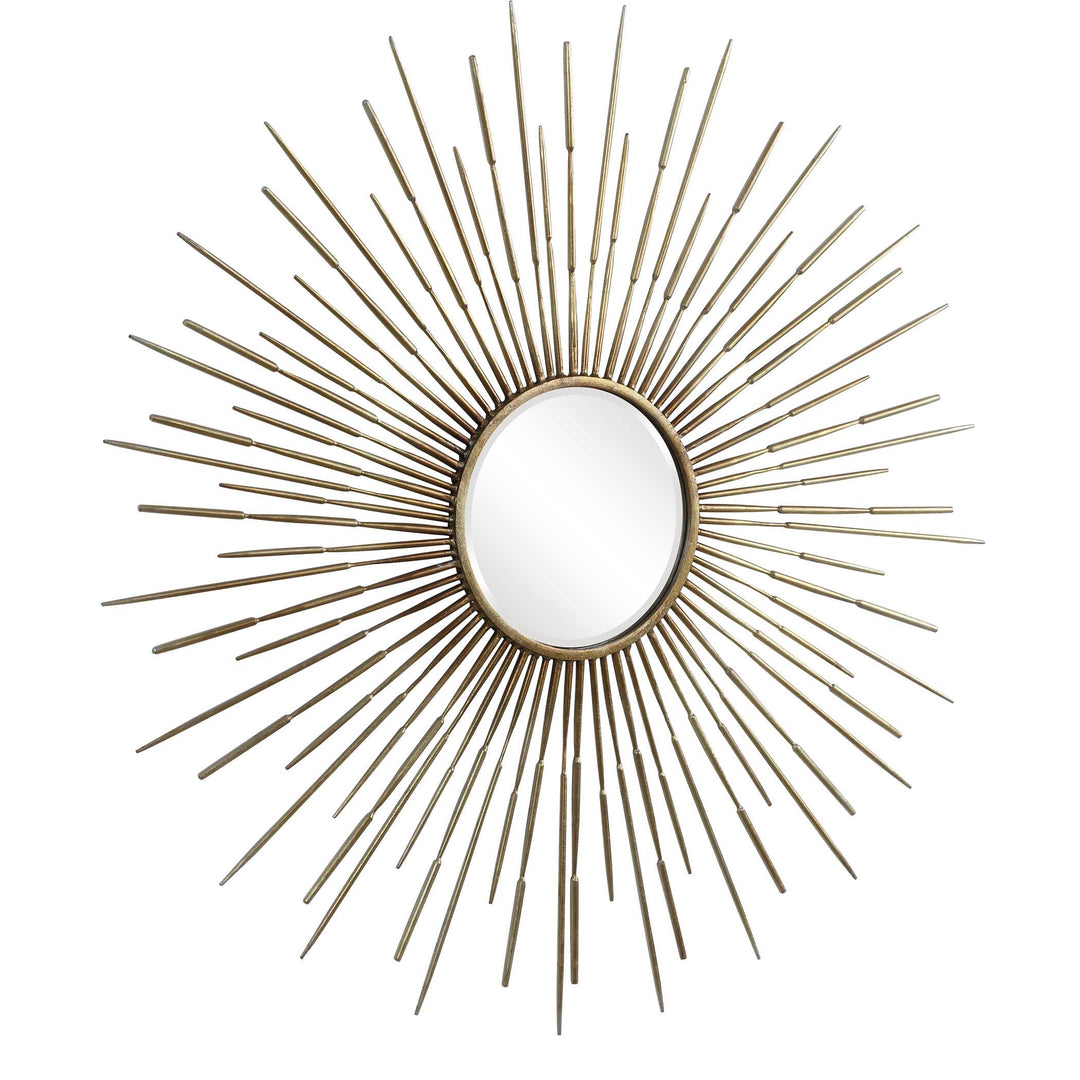 Golden Rays Starburst Mirror Accessories Uttermost