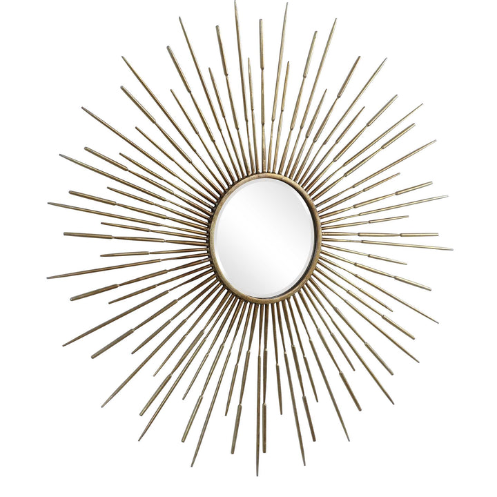 Golden Rays Starburst Mirror Accessories Uttermost