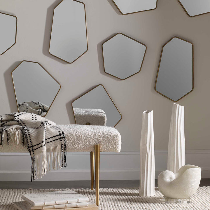 Linneah Modern Mirrors Set of 4 Accessories Uttermost