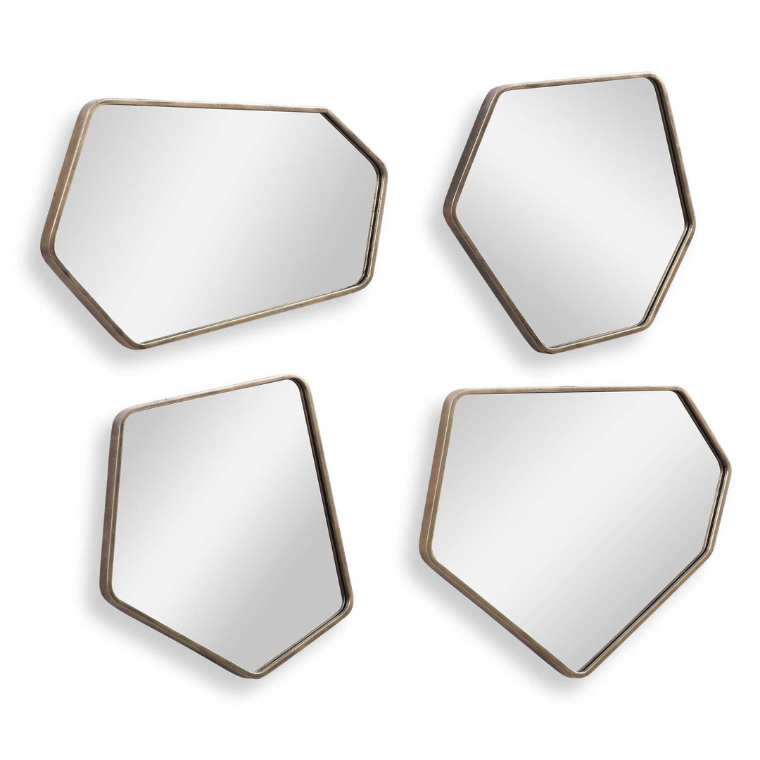 Linneah Modern Mirrors Set of 4 Accessories Uttermost