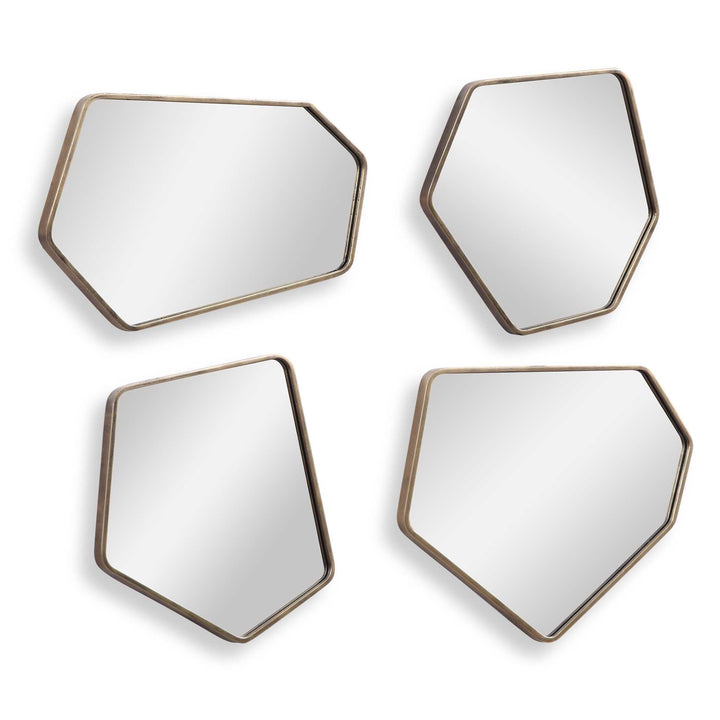 Linneah Modern Mirrors Set of 4 Accessories Uttermost