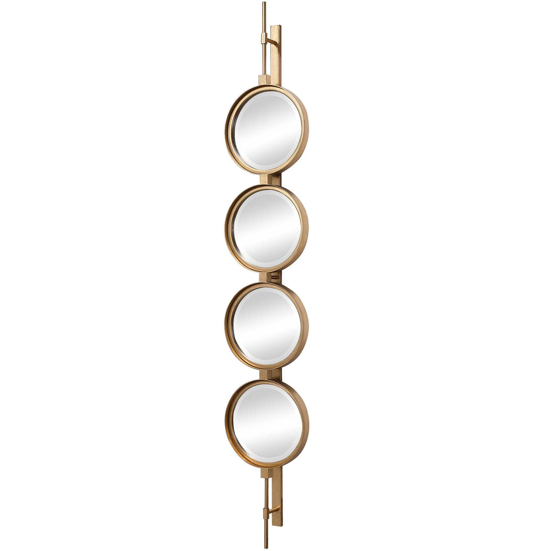Button Gold Mirror Accessories Uttermost