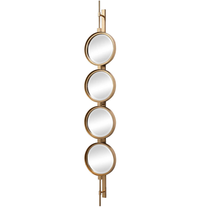 Button Gold Mirror Accessories Uttermost