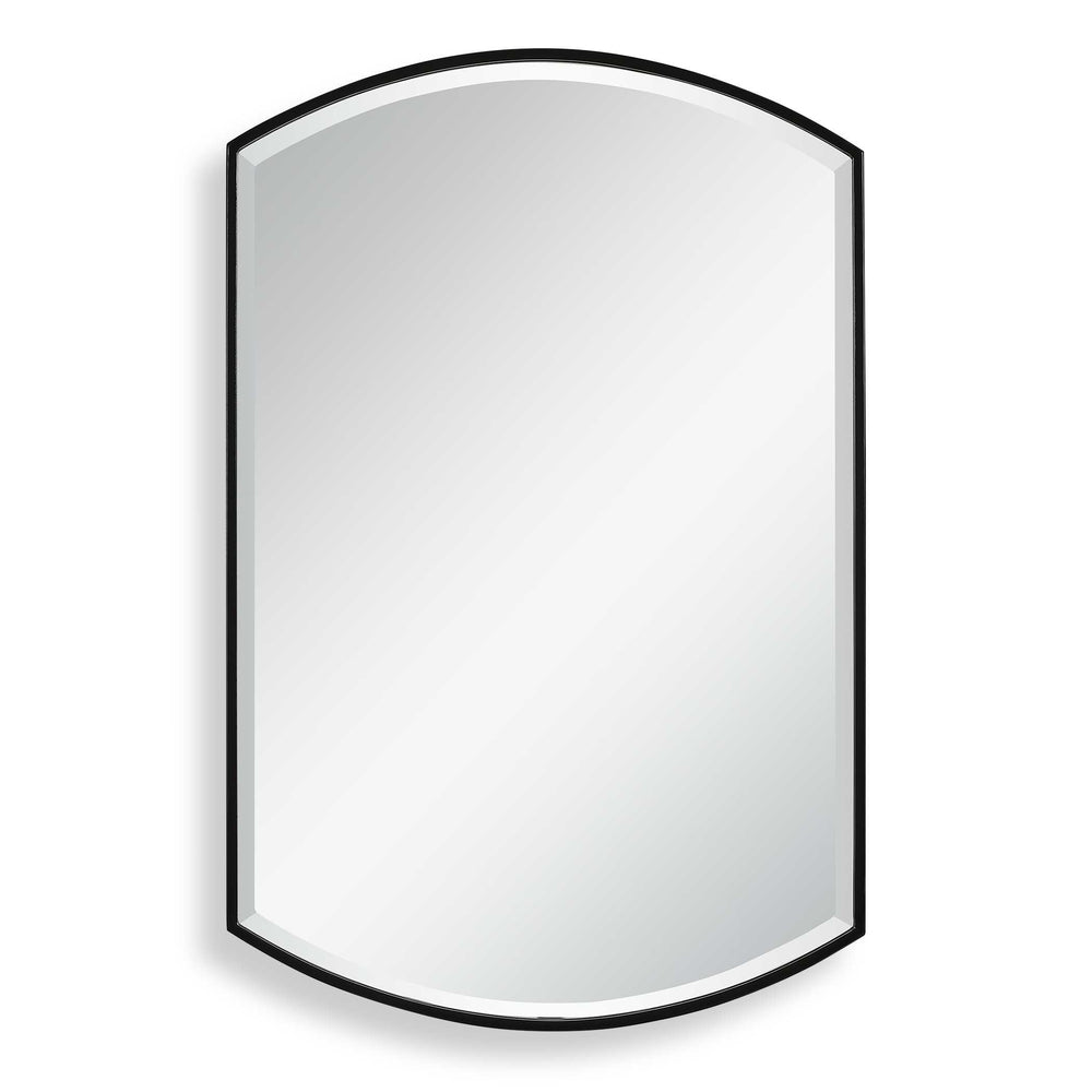 Shield Shaped Iron Mirror Accessories Uttermost