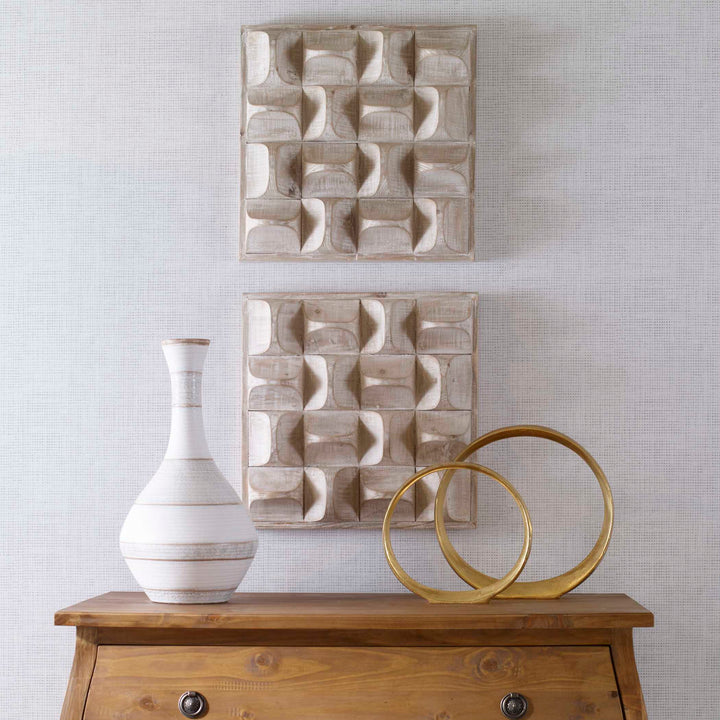 Pickford Wood Wall Decor Natural Accessories Uttermost