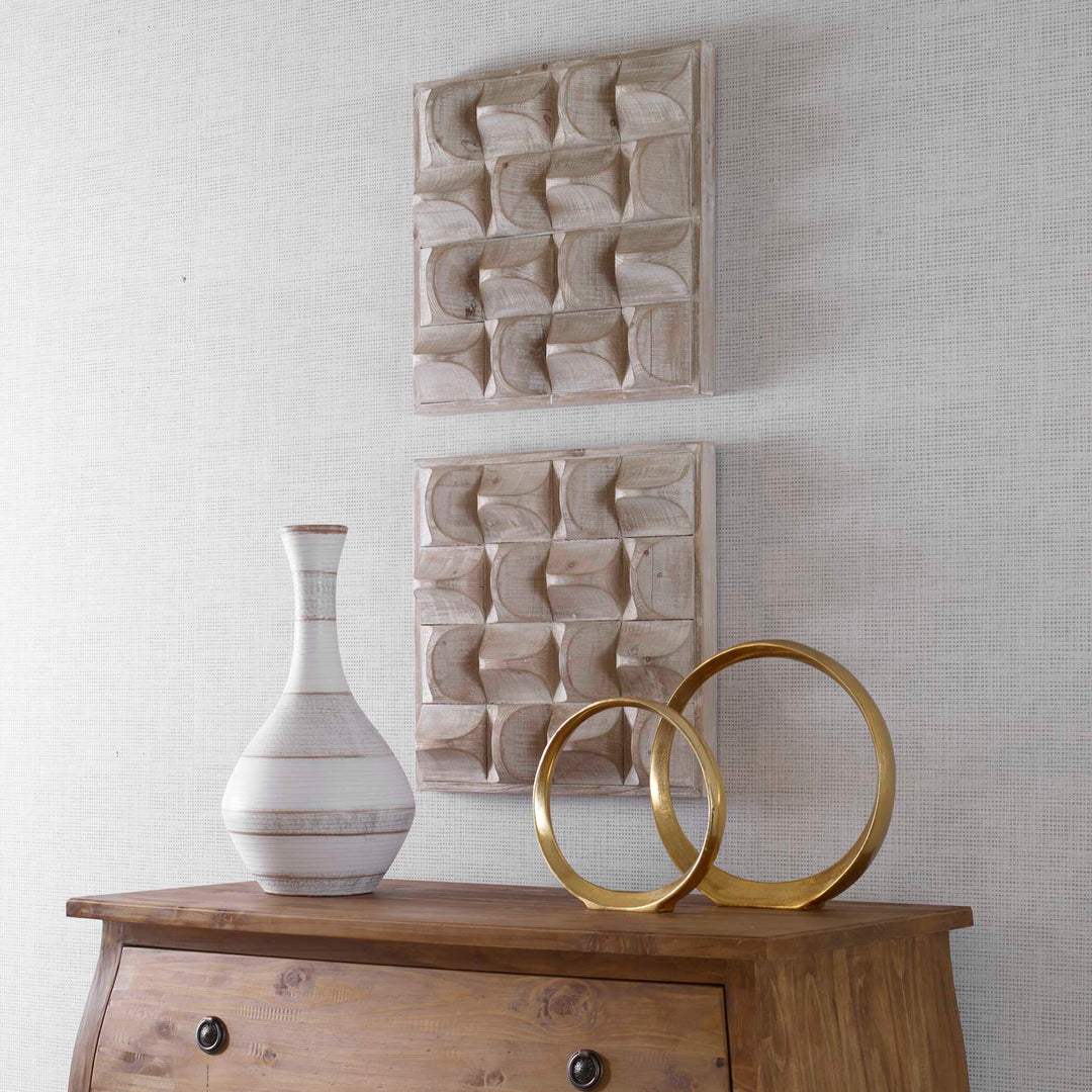 Pickford Wood Wall Decor Natural Accessories Uttermost