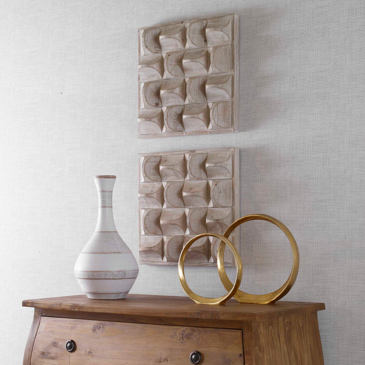 Pickford Wood Wall Decor Natural Accessories Uttermost