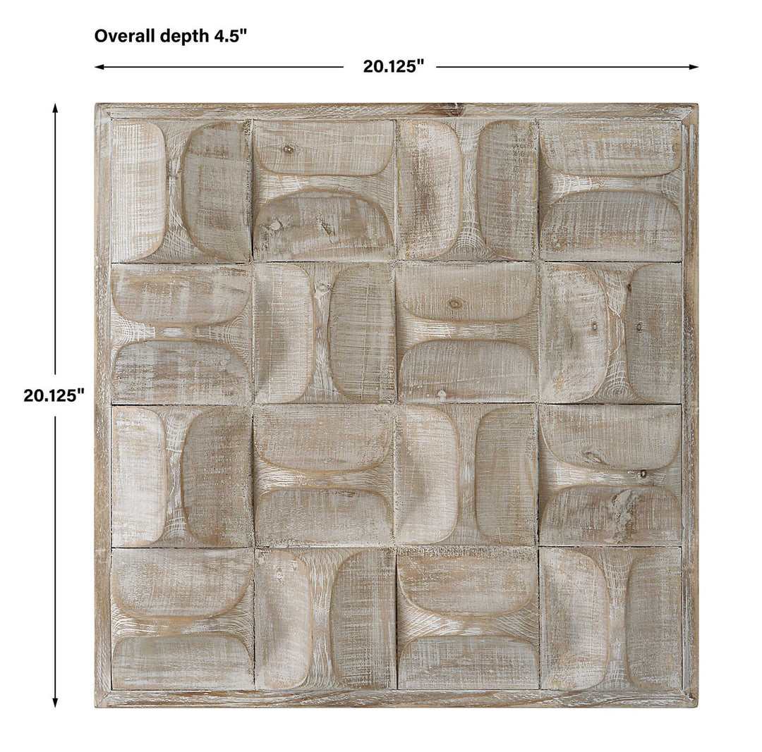 Pickford Wood Wall Decor Natural Accessories Uttermost