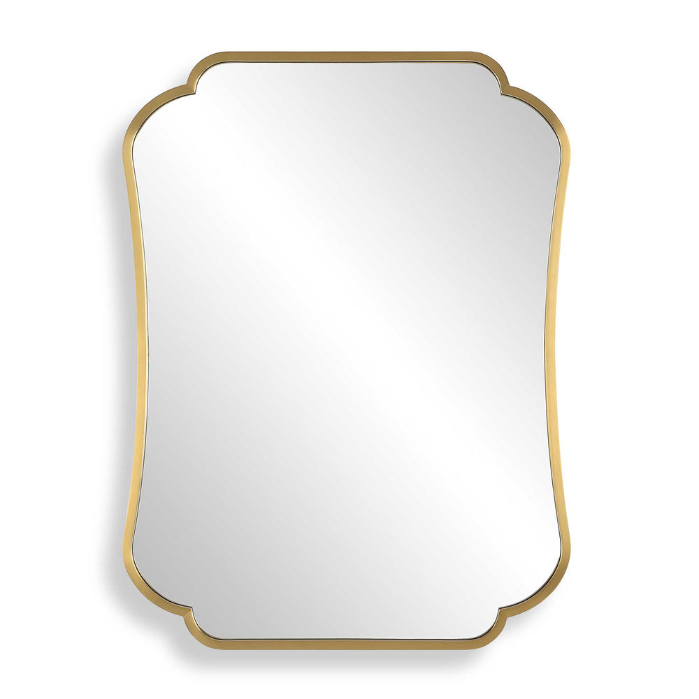Athena Brushed Brass Mirror Accessories Uttermost