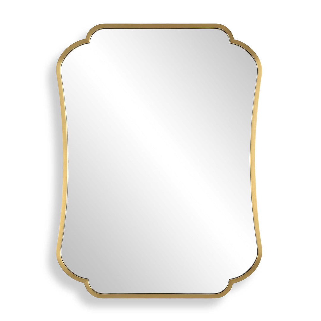 Athena Brushed Brass Mirror Accessories Uttermost