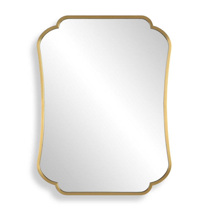 Athena Brushed Brass Mirror Accessories Uttermost