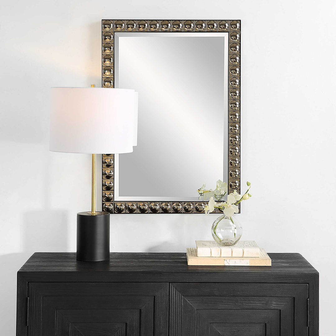 Silvio Tiled Vanity Mirror Accessories Uttermost