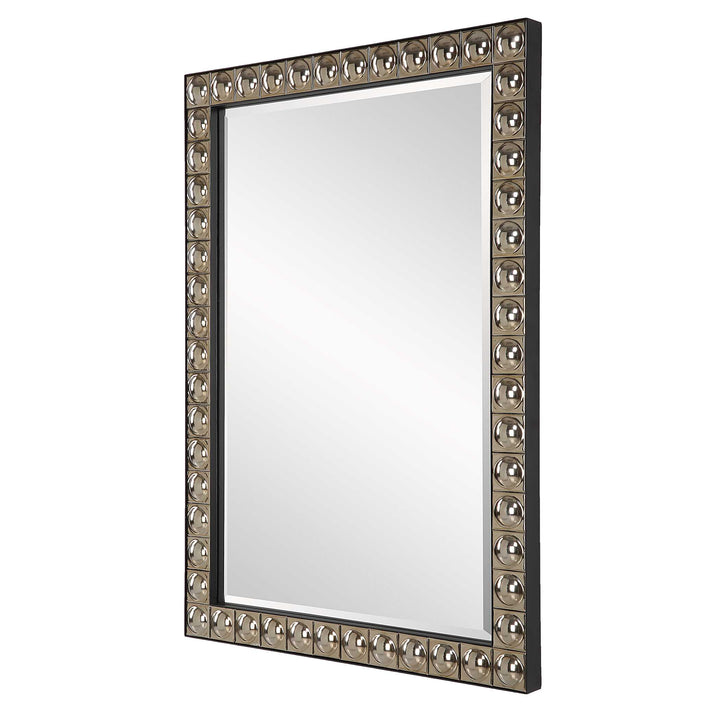 Silvio Tiled Vanity Mirror Accessories Uttermost